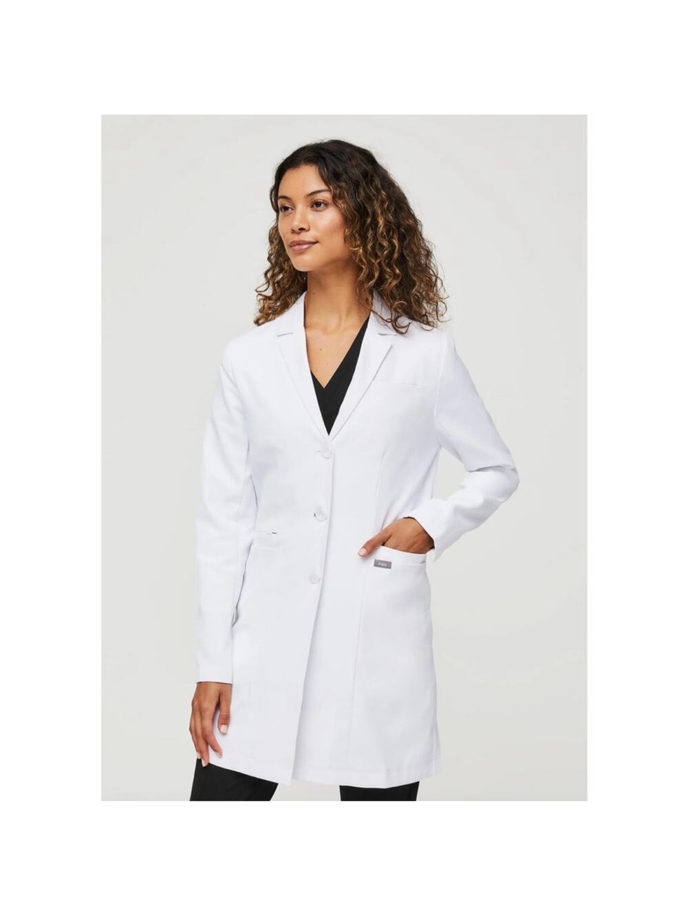 Figs Pro white lab coat XL